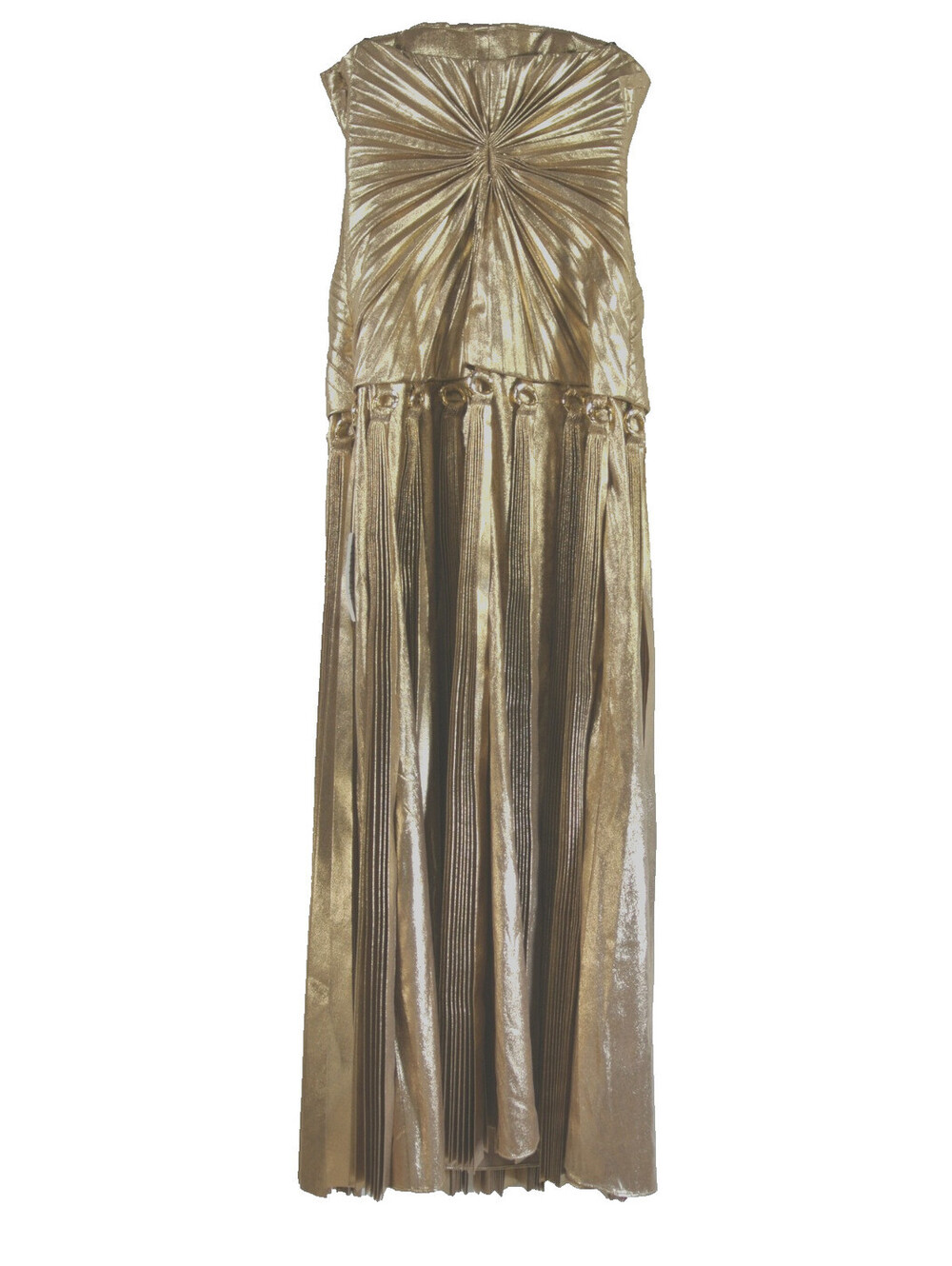 NEW, Acler Fintry Metallic Strapless Dress in Gold Sz 4 #MD2141 - Picture 5 of 9